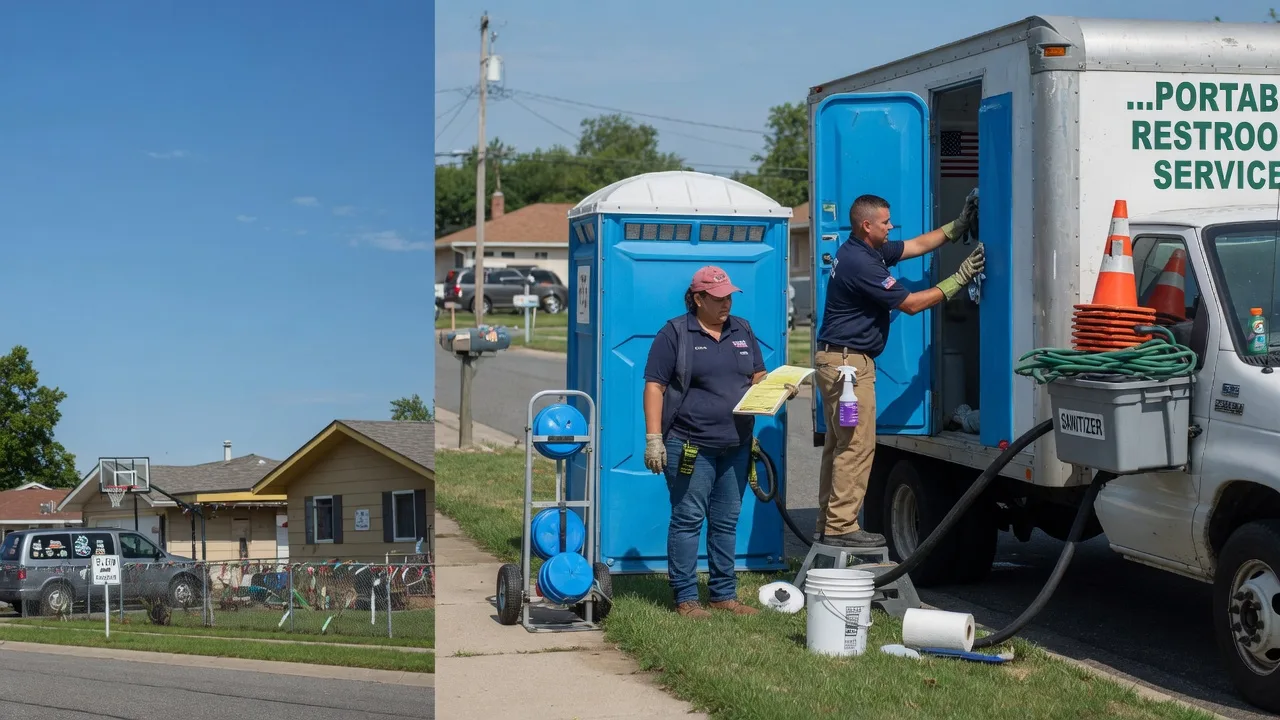 Portable Toilet Rental in Colfax, NC near me